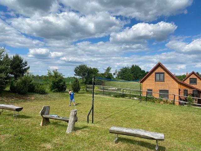 Вилла Ranczo Nad Stawem Рын Экстерьер фото