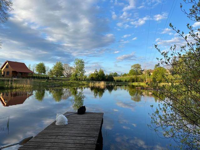 Вилла Ranczo Nad Stawem Рын Экстерьер фото